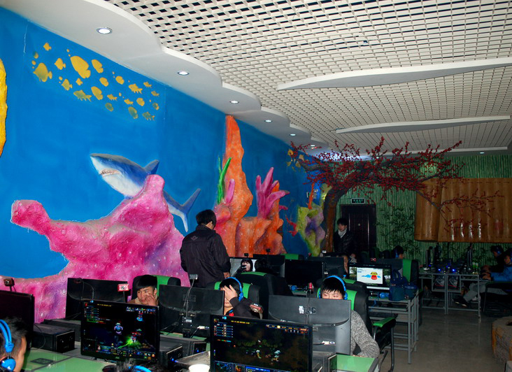 墻面海底世界景觀制作